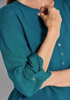 Blouse van pure viscose thumbnail 5