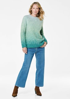 Strickpullover aus flauschigem Wollflor thumbnail 2