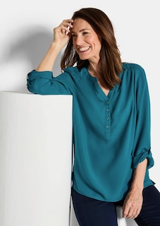 Blouse van pure viscose thumbnail 4