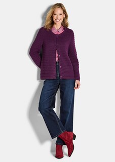 Veste en tricot en coton et fils Lurex thumbnail 2