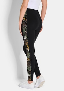 Silky leggings in a double pack thumbnail 3