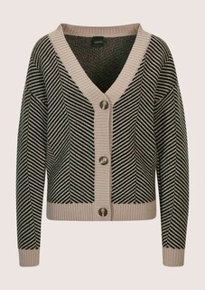 Strickjacke mit Jacquard-Muster thumbnail 7