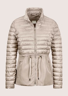 Stehkragen-Jacke im Material-Mix thumbnail 7