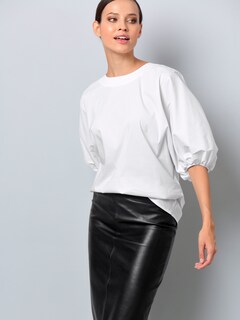 Oversizedbluse mit Fledermausärmel thumbnail 5