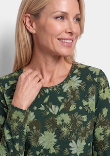 Pflegeleichtes Shirt mit Blütenmuster thumbnail 5