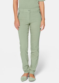 Strakke broek met ritszakken thumbnail 2