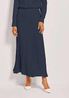 Crinkle-pleated midi skirt thumbnail 2