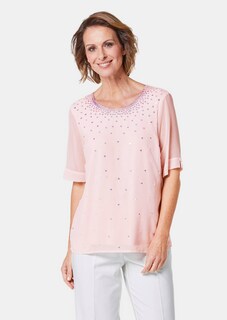 Blouse met glanzende pailletten thumbnail 1