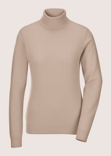 Cashmere roll neck jumper thumbnail 7