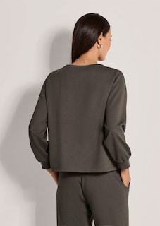 Sweatshirt avec imprimé en relief tendance thumbnail 2
