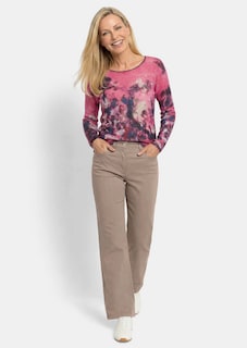 Weite Jeans VERA aus Stretch-Denim thumbnail 2