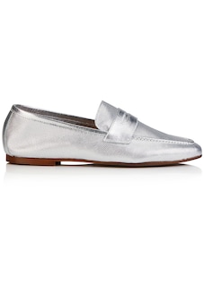 Metallic-Slipper aus softem Leder thumbnail 5