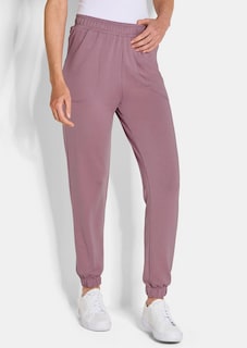 Joggingbroek met modieuze boorden thumbnail 2