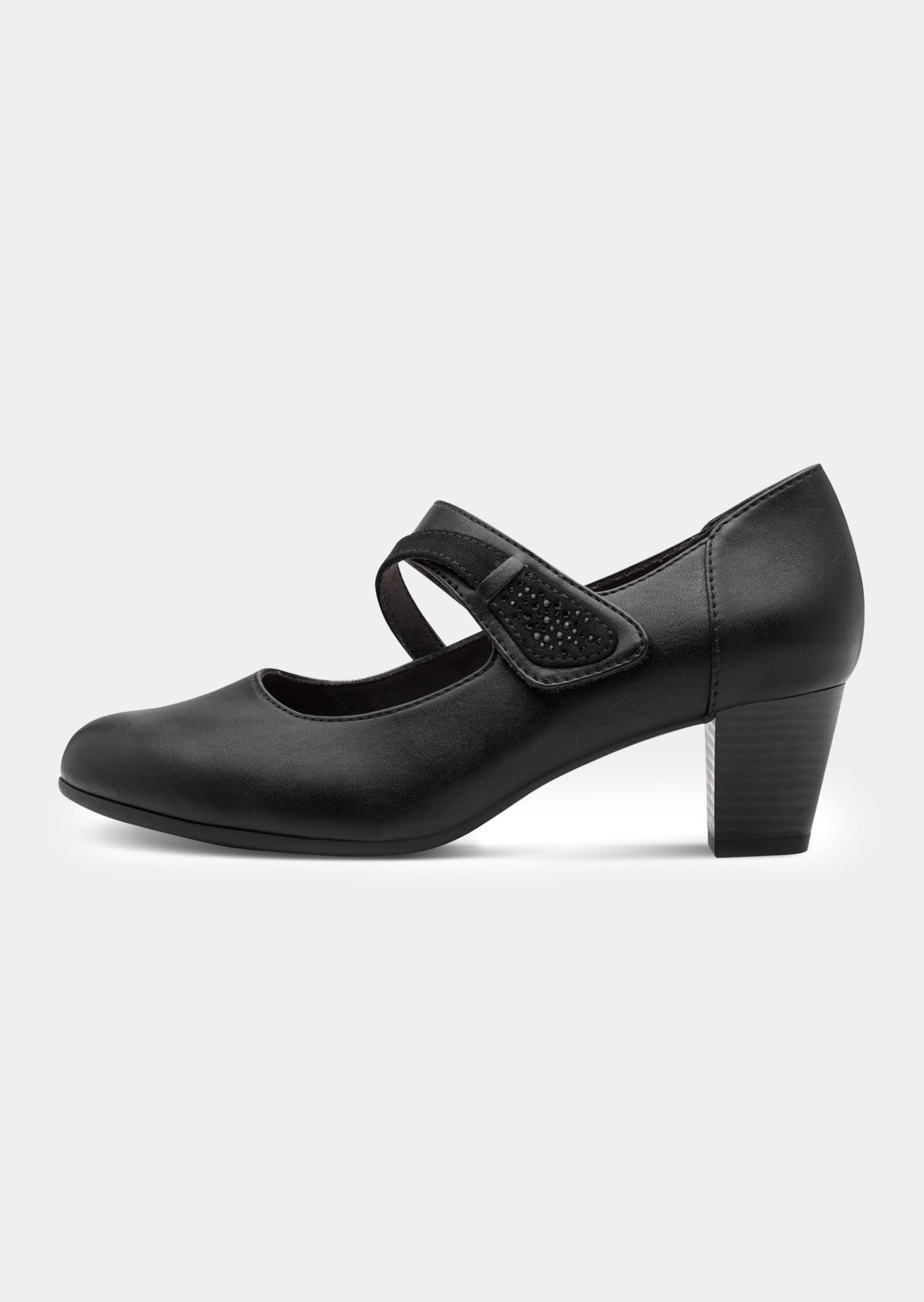 Pumps mit Klett-Riemchen