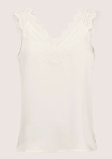 Top en satin avec dentelle thumbnail 7