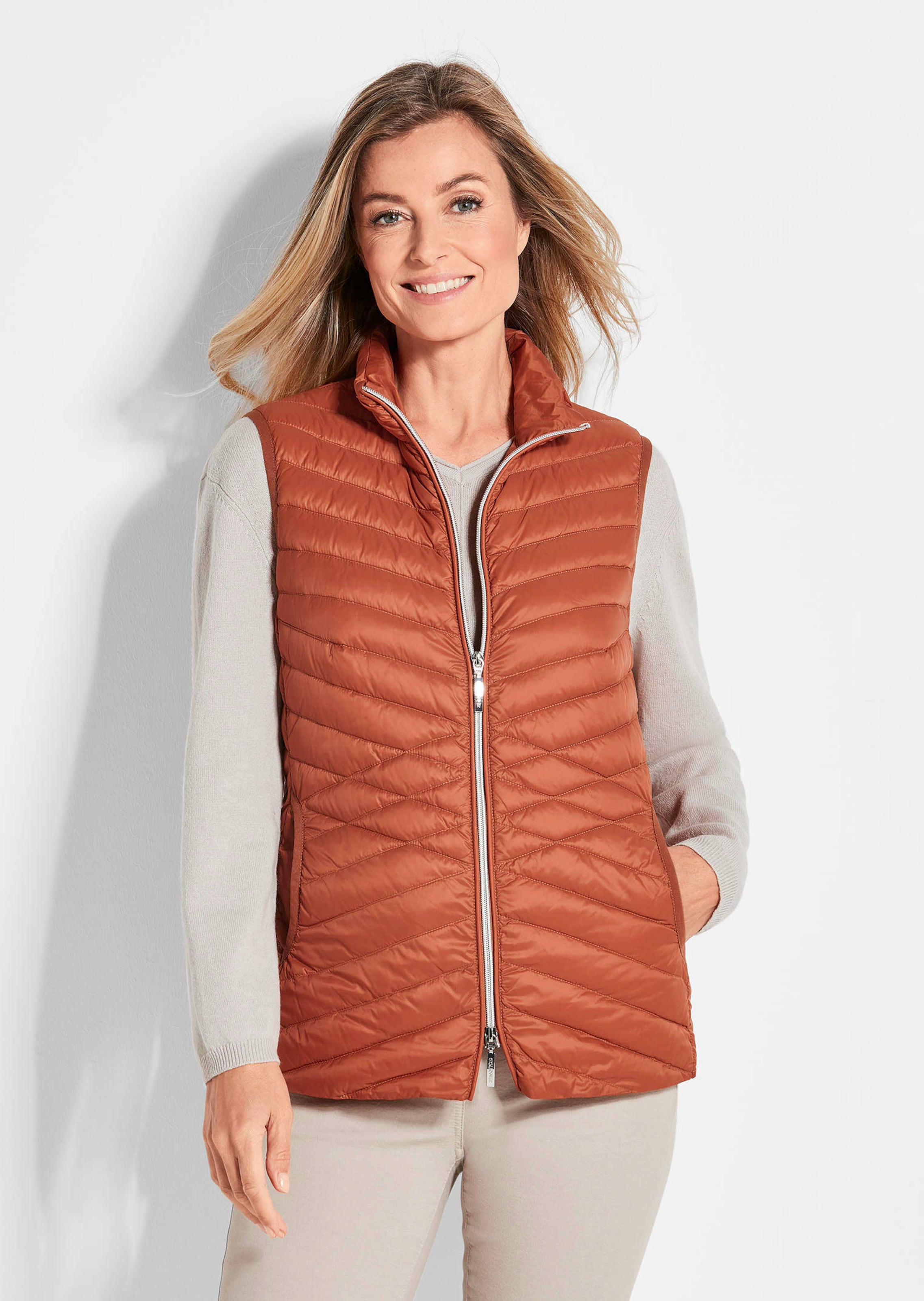 Steppweste aus leichter Daune