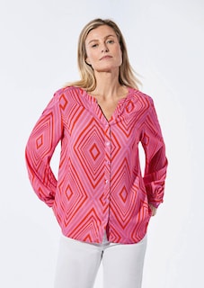 Bluse mit Tunika Ausschnitt thumbnail 1