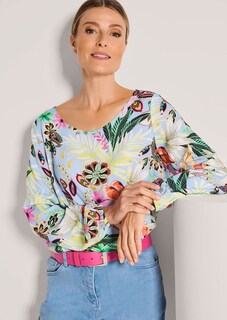 Blouse agrémentée d’un motif de grosses fleurs thumbnail 4
