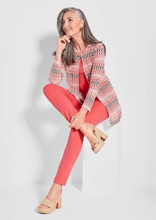 Veste longue, aspect dentelle thumbnail 4