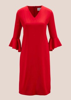 Kleid mit Volant-Ärmeln und Taschen thumbnail 7