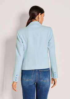 Jersey blazer with a honeycomb pattern thumbnail 4