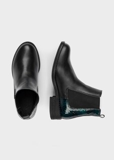 Bottines Chelsea à motif animal thumbnail 2