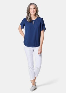 Bluse mit aufregender Ärmellösung thumbnail 2