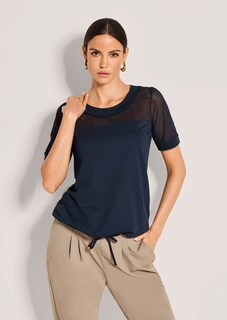 Shirt mit Netz-Einsätzen thumbnail 2