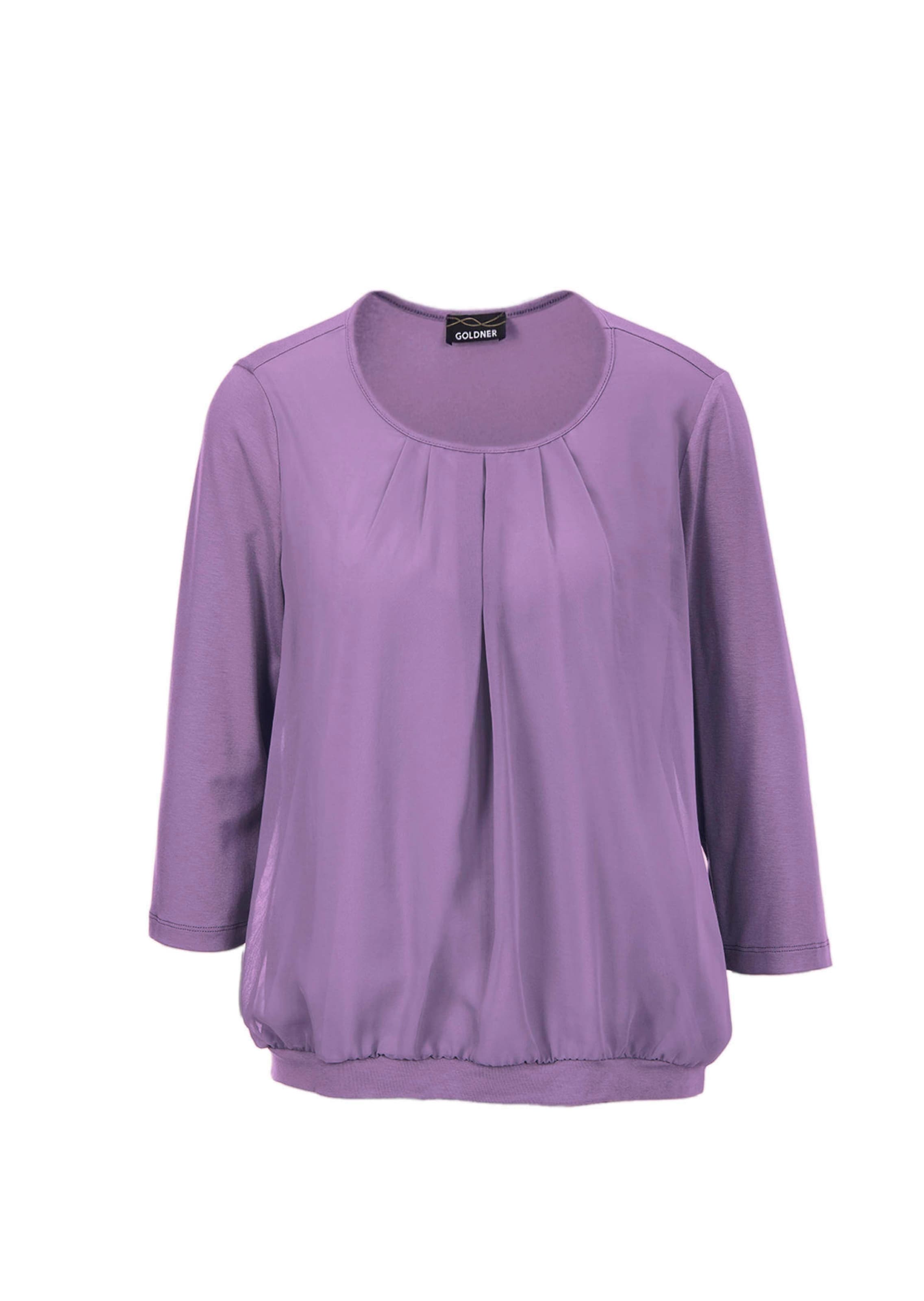 Verzorgd shirt in elegante blouselook