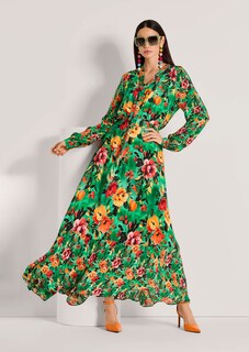 Maxikleid mit Blumenprint thumbnail 4
