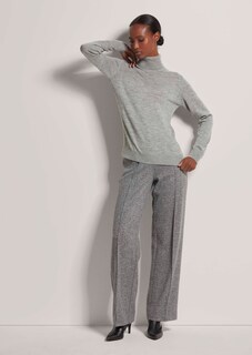 Rollkragen-Pullover aus Wolle thumbnail 3