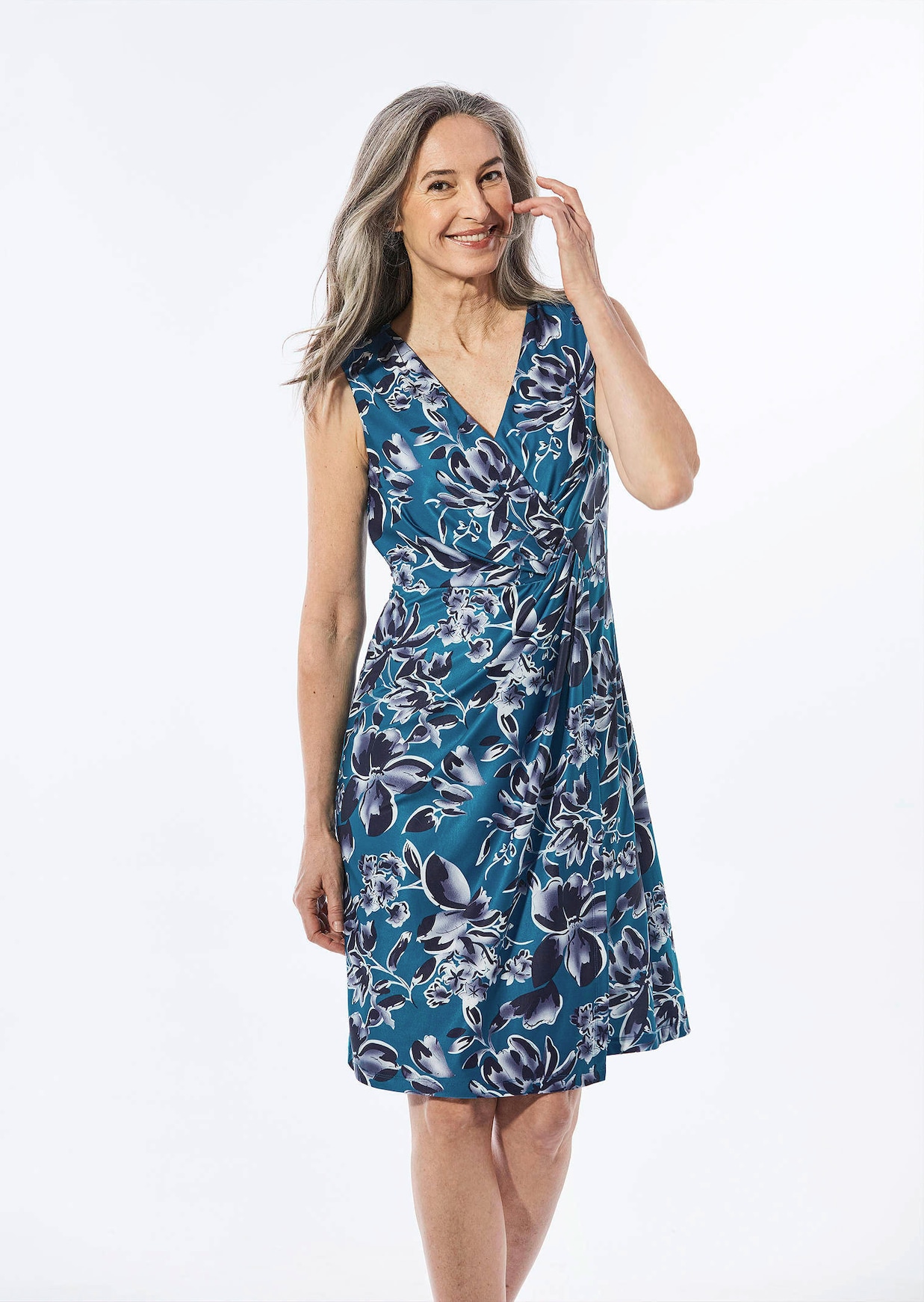 Robe style croisé