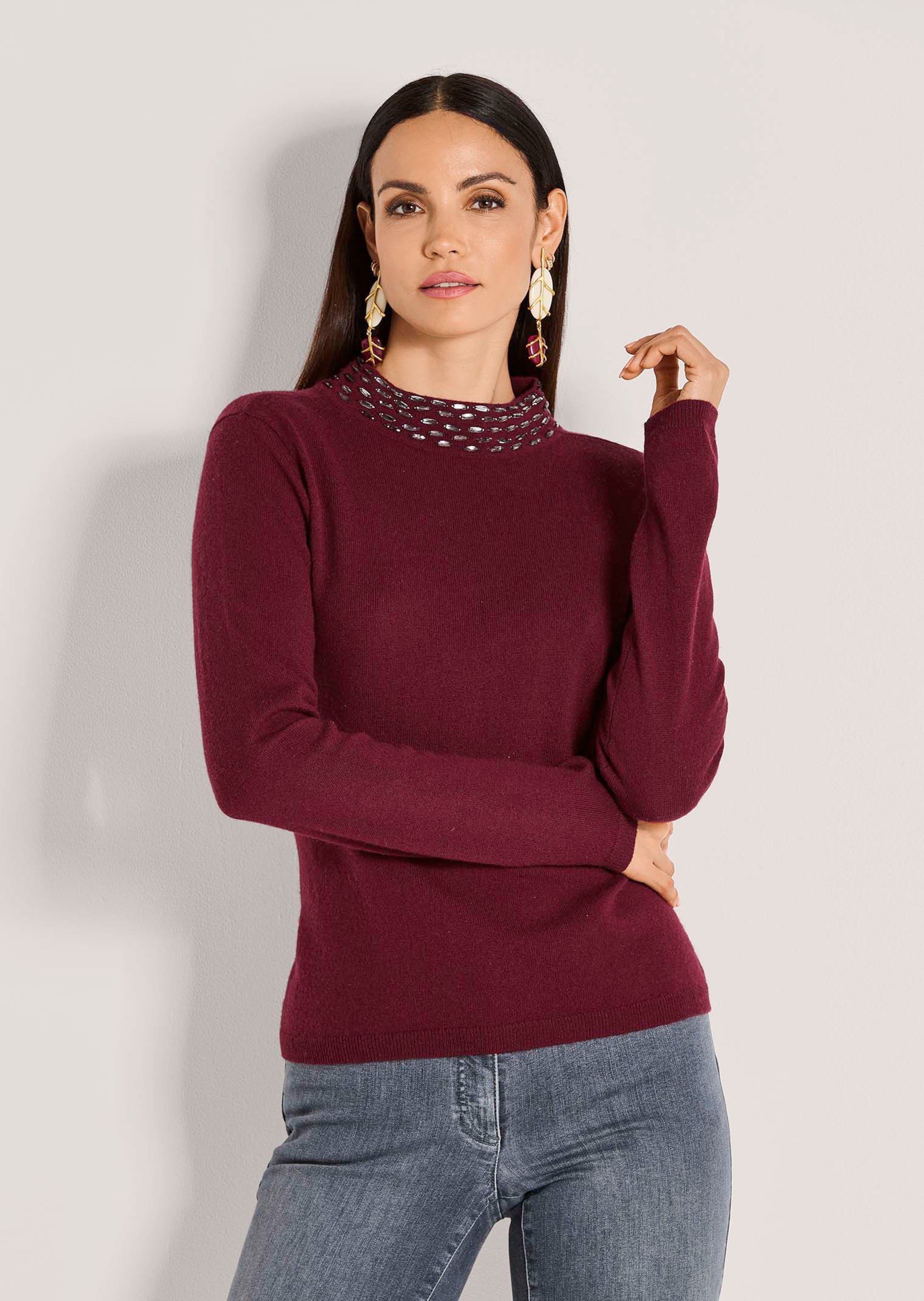 Pullover aus Schurwolle & Kaschmir