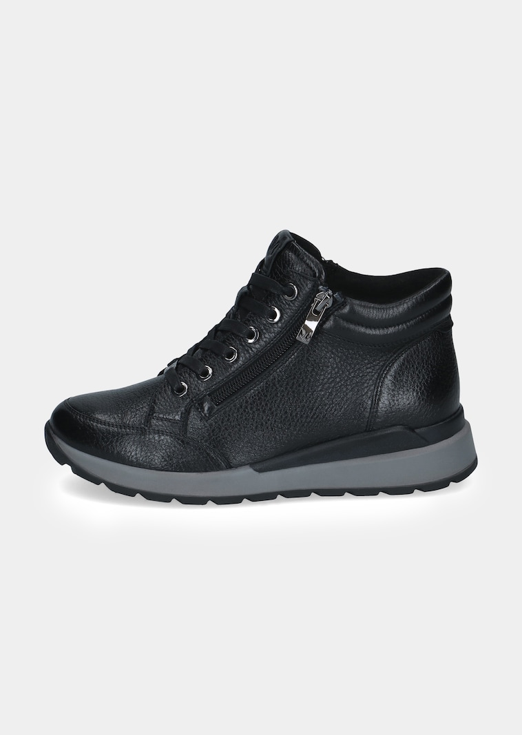 Sportliche Stiefeletten aus Hirschleder