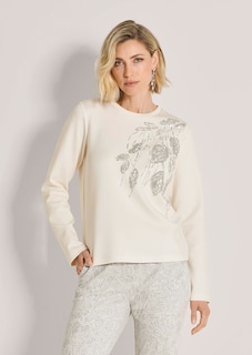 Sweatshirt with sequin embroidery thumbnail 2