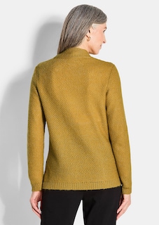 Pehmeä cardigan-mallinen neuletakki thumbnail 3