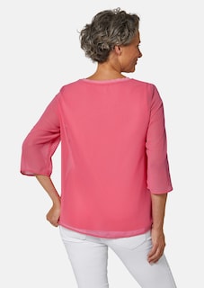 Stilvolles, gedoppeltes Blusenshirt thumbnail 3