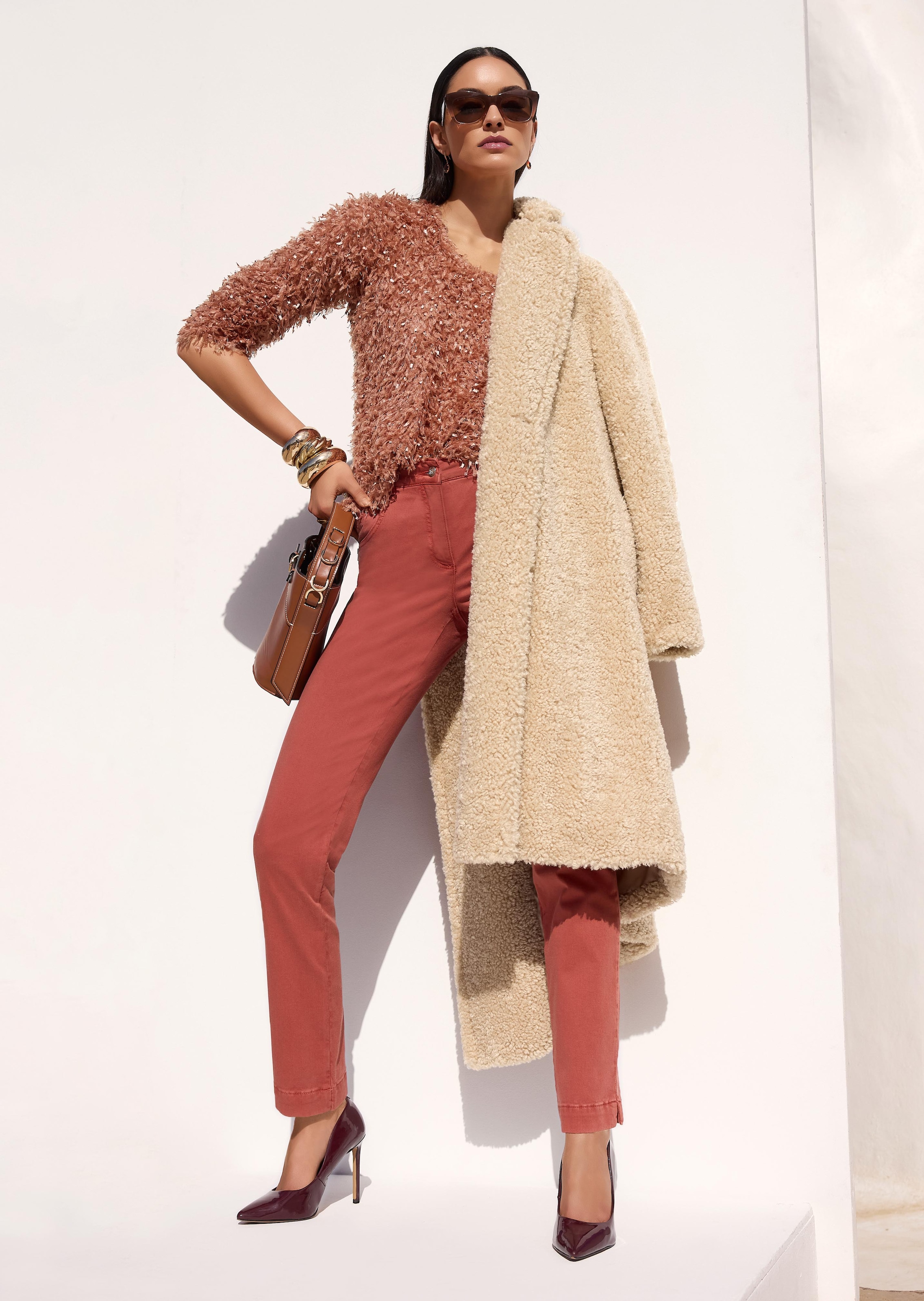 Schlanke Five-Pocket mit Stretch-Komfort