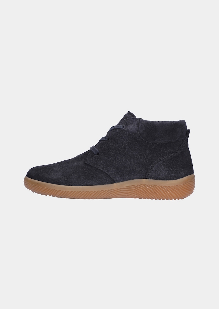 Halbschuhe aus Kalbsveloursleder