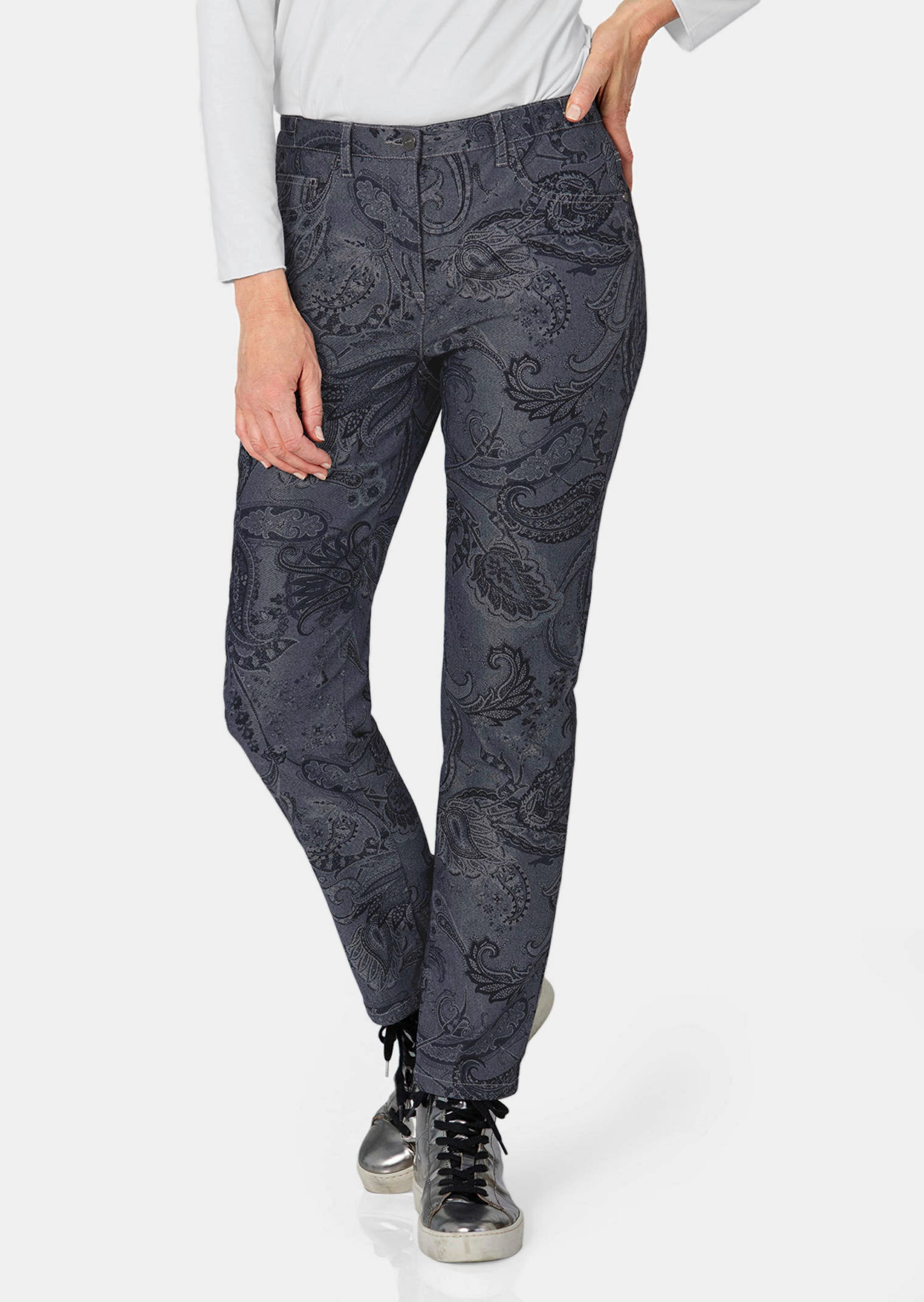 Gedessineerde broek