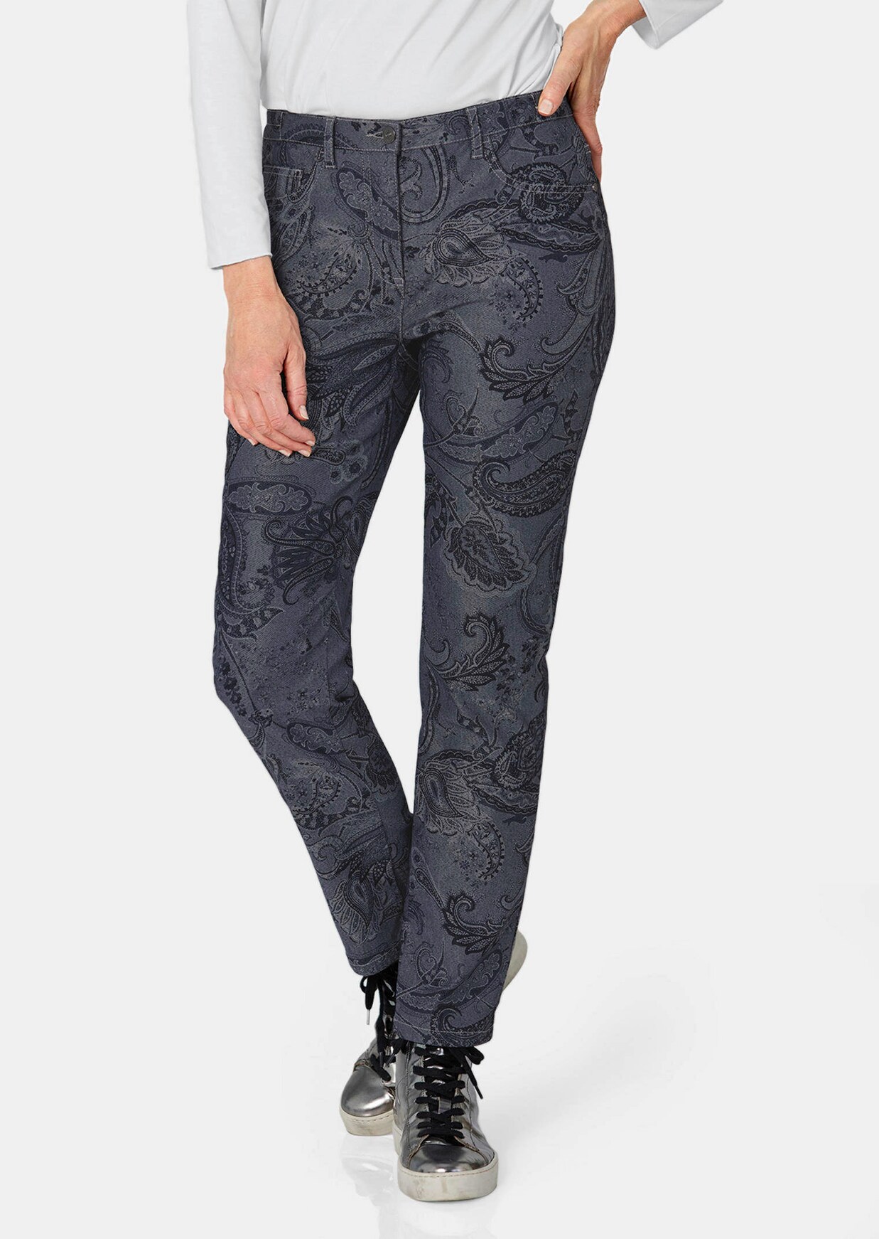 Gedessineerde broek