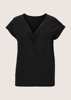 Ärmelloses Shirt mit Strass-Steinen thumbnail 7