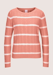 Strickpullover mit Zopfmuster thumbnail 6