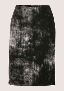 Jupe crayon en jacquard de laine thumbnail 7