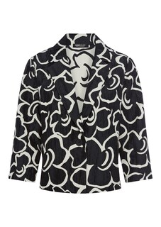 Blazer aus schimmernder Jacquard-Ware thumbnail 4