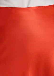 Eleganter Satinrock in Midi-Länge thumbnail 6