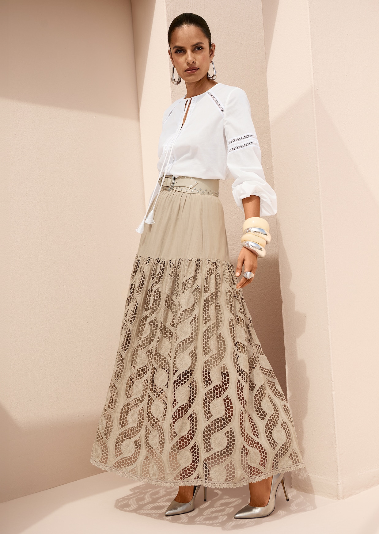 Cotton skirt