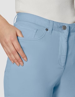 Jeans mit feinem Fransensaum thumbnail 6