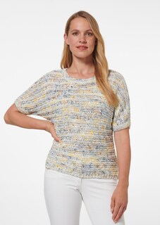 Bändchenpullover mit kurzen Ärmeln thumbnail 2