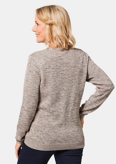 Pullover mit Glanzgarn thumbnail 2